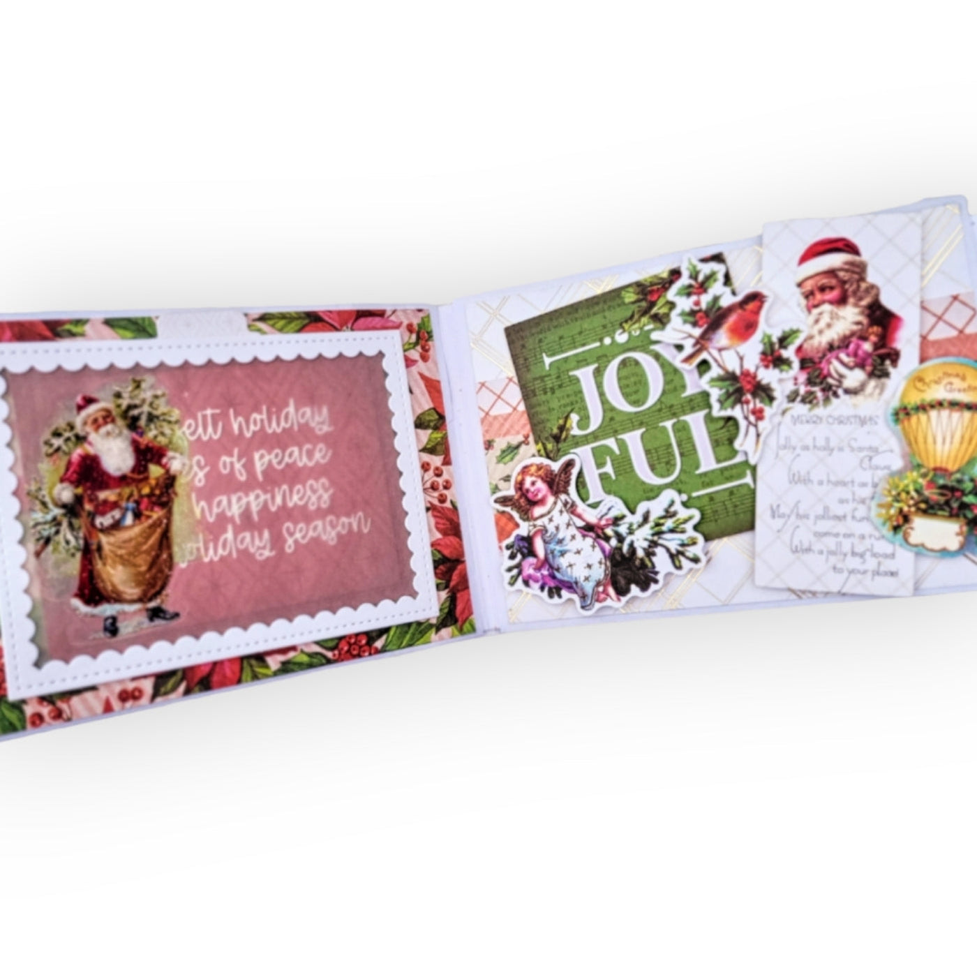 Yuletide Tag Ephemera Pieces