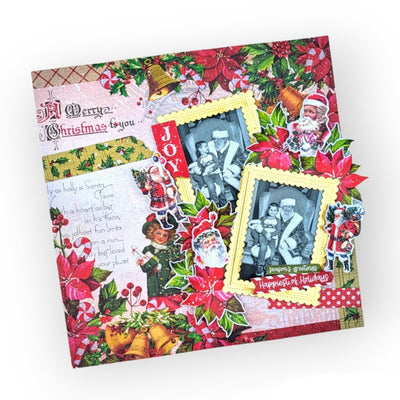 Yuletide Tag Ephemera Pieces