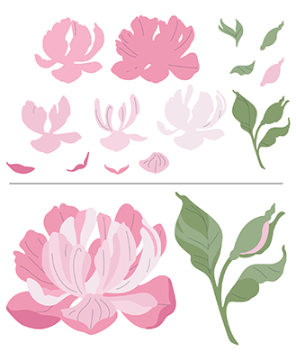 Peony Layering Dies