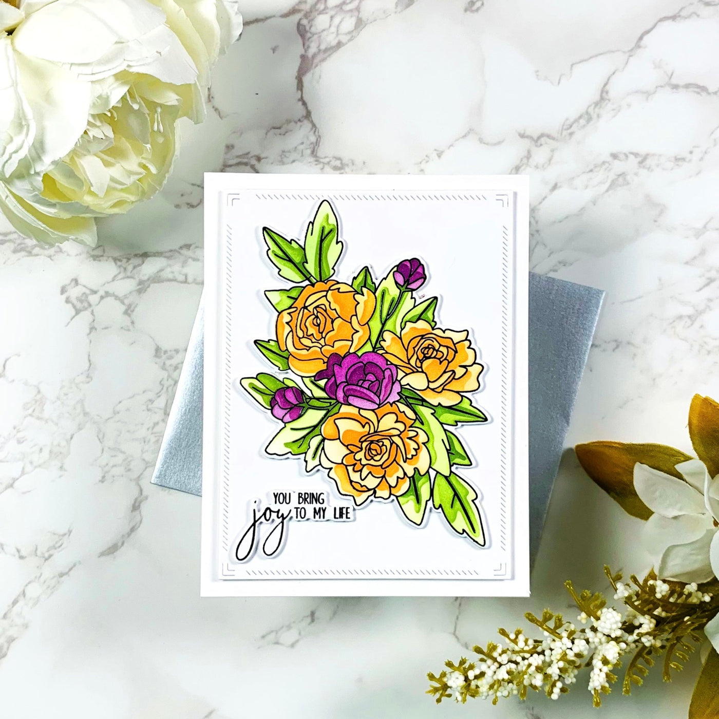 Joyful Blooms Coordinating Dies