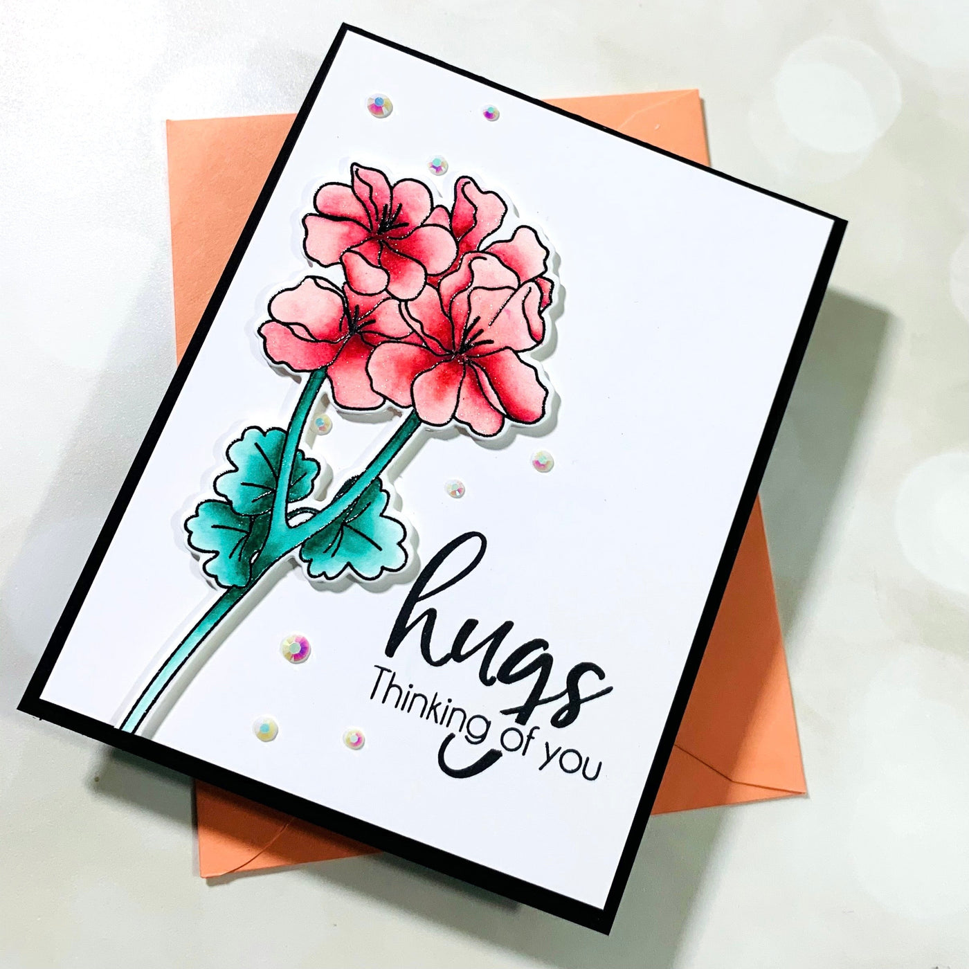 Pelargonium 4x6 Stamps