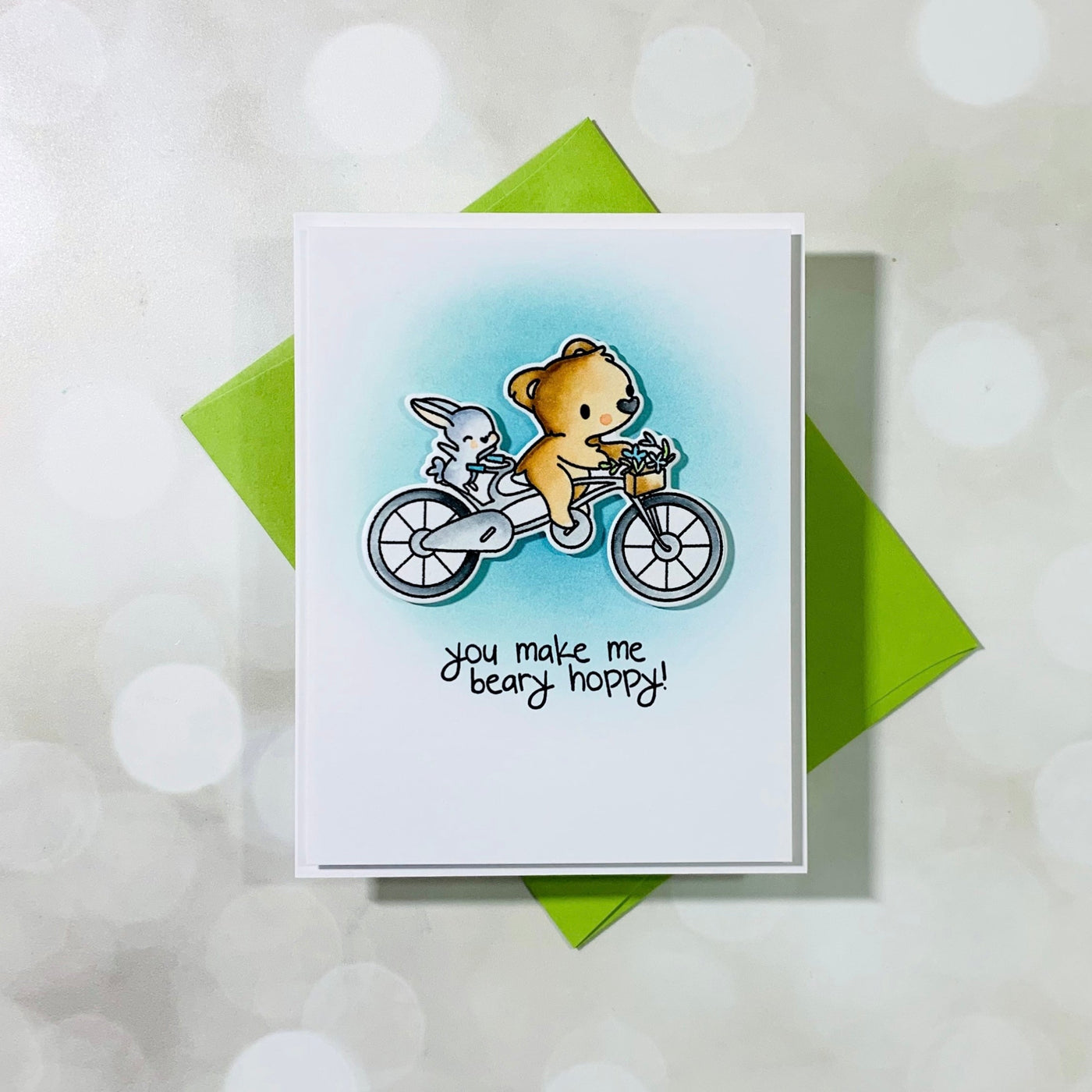 Beary Hoppy 4x6 Stamps