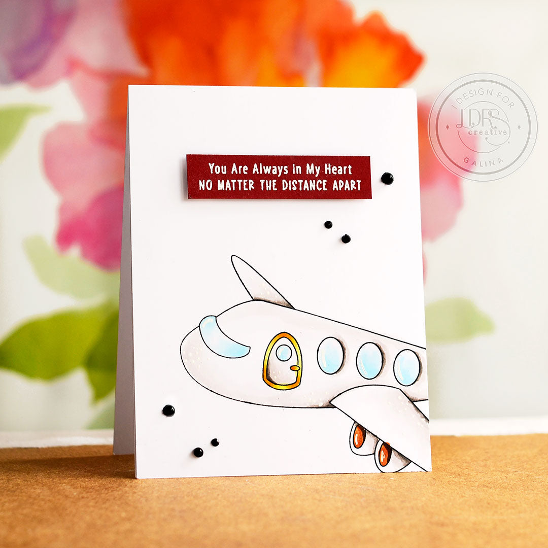 Plane Fun Pocket Pals 4x6 Stamp Set