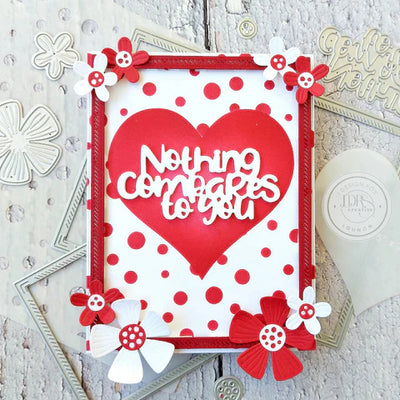 Heart Spotlight 6x6 Stencil