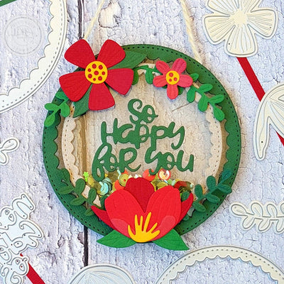 Delicate Stitches Scalloped Circle Dies