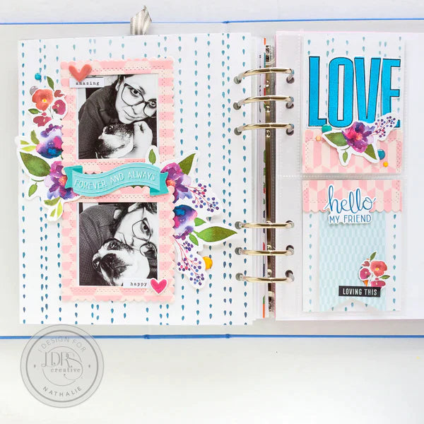 Jordan Outline Alphas Jumbo Upper 6x8 and 4x6 Stamps