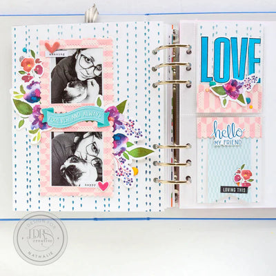 Jordan Outline Alphas Jumbo Upper 6x8 and 4x6 Stamps