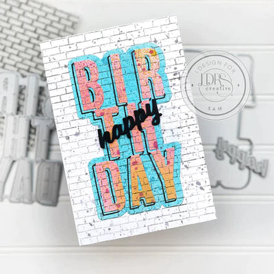 Old Brick Wall 6x6 Stamp