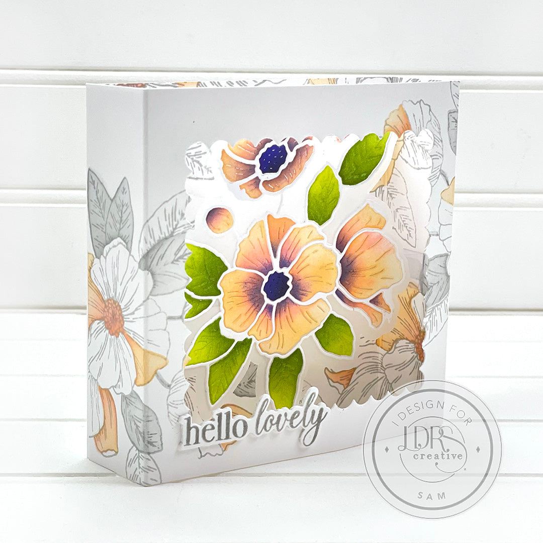 Poppy Posy Layering Stencils - 4 Pack