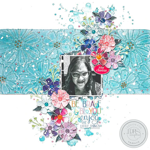 Lovely Watercolor Small Puffy Alpha Stickers