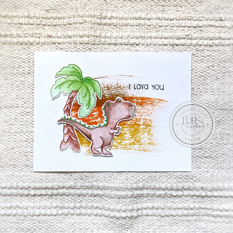 Baby Dino 4x8 Stamps