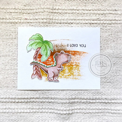 Baby Dino 4x8 Stamps